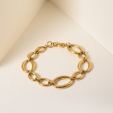 Bold Oval Link Chain Bracelet